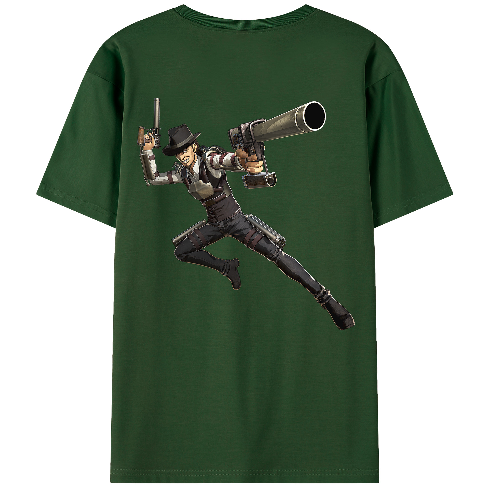 （画像用） 進撃の巨人 Attack on Titan 綿100％半袖Tシャツ（背面プリント）